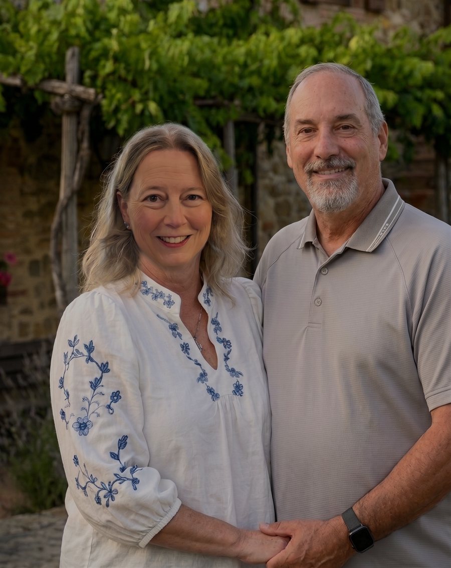 Joe and Lori, founders of Bottega Del Vecchio